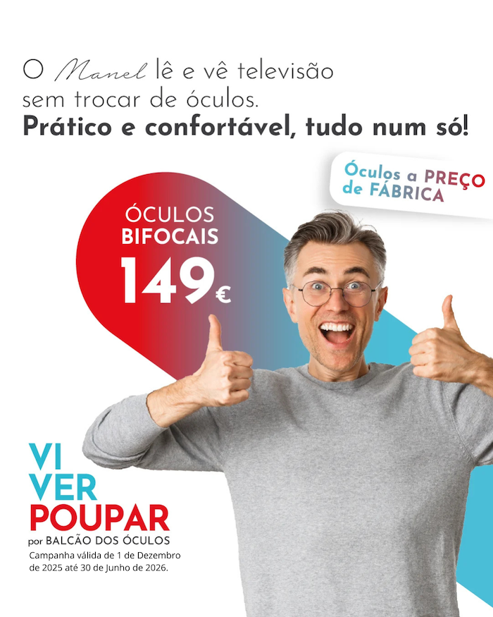 Campanha oculos bifocais